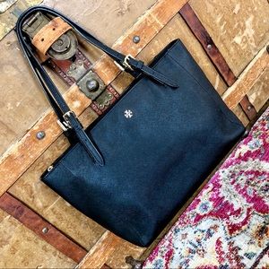 *SOLD* Tory Burch York Tote Like New Black Bag